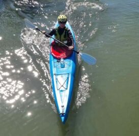 Paddeln auf dem Wasser